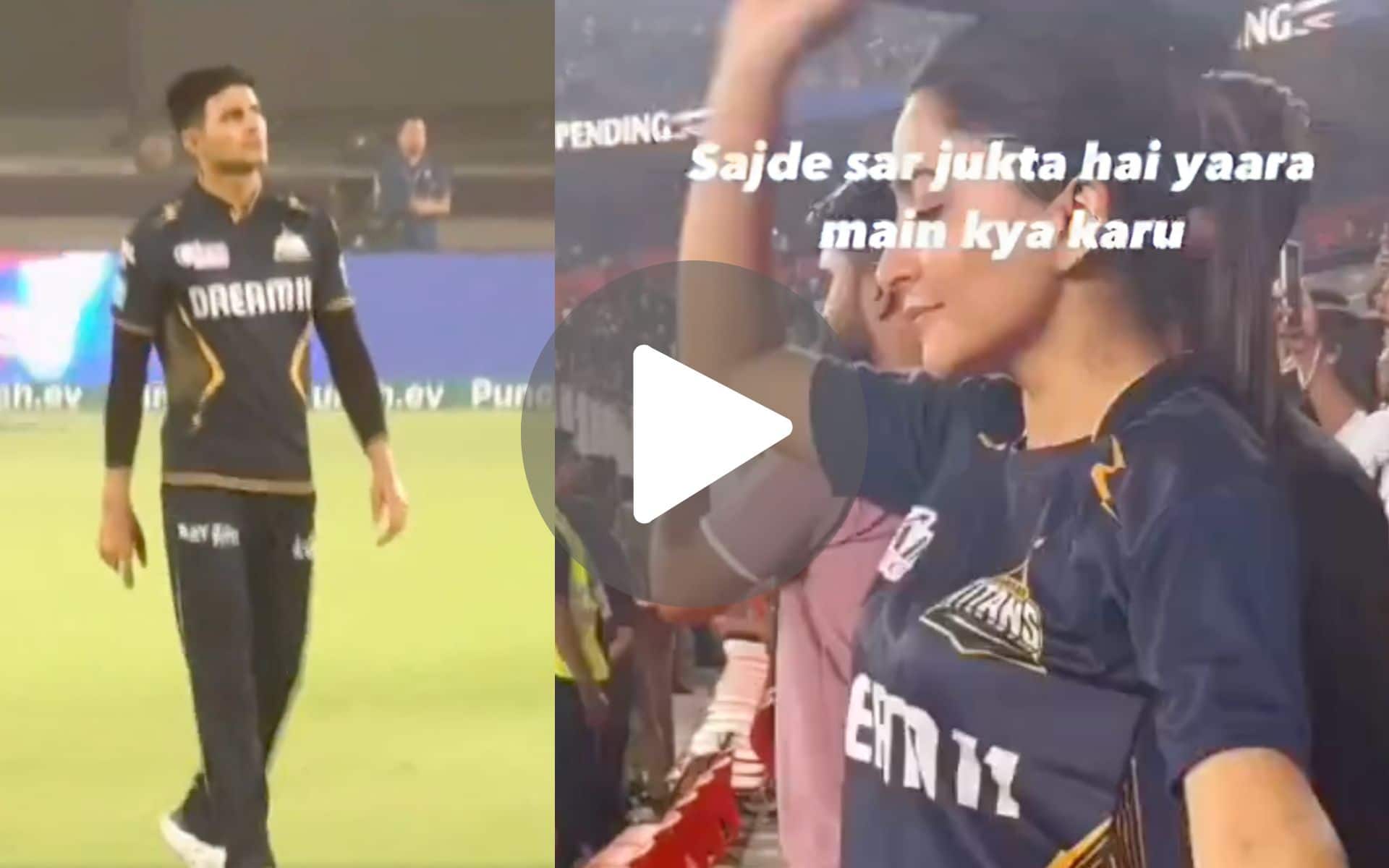 [Watch] Shubman Gill Fan Pulls Off Cricketer’s Trademark Celebration After GT Defeat To PBKS